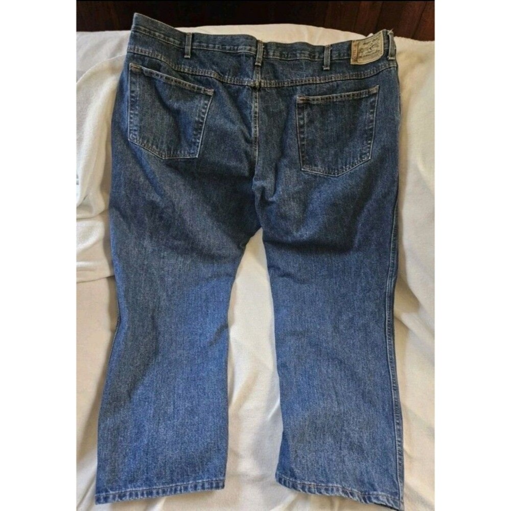 RedHead Jeans Adult Blue Denim Straight Leg Outdoors Mens 48x30 - Picture 3 of 5